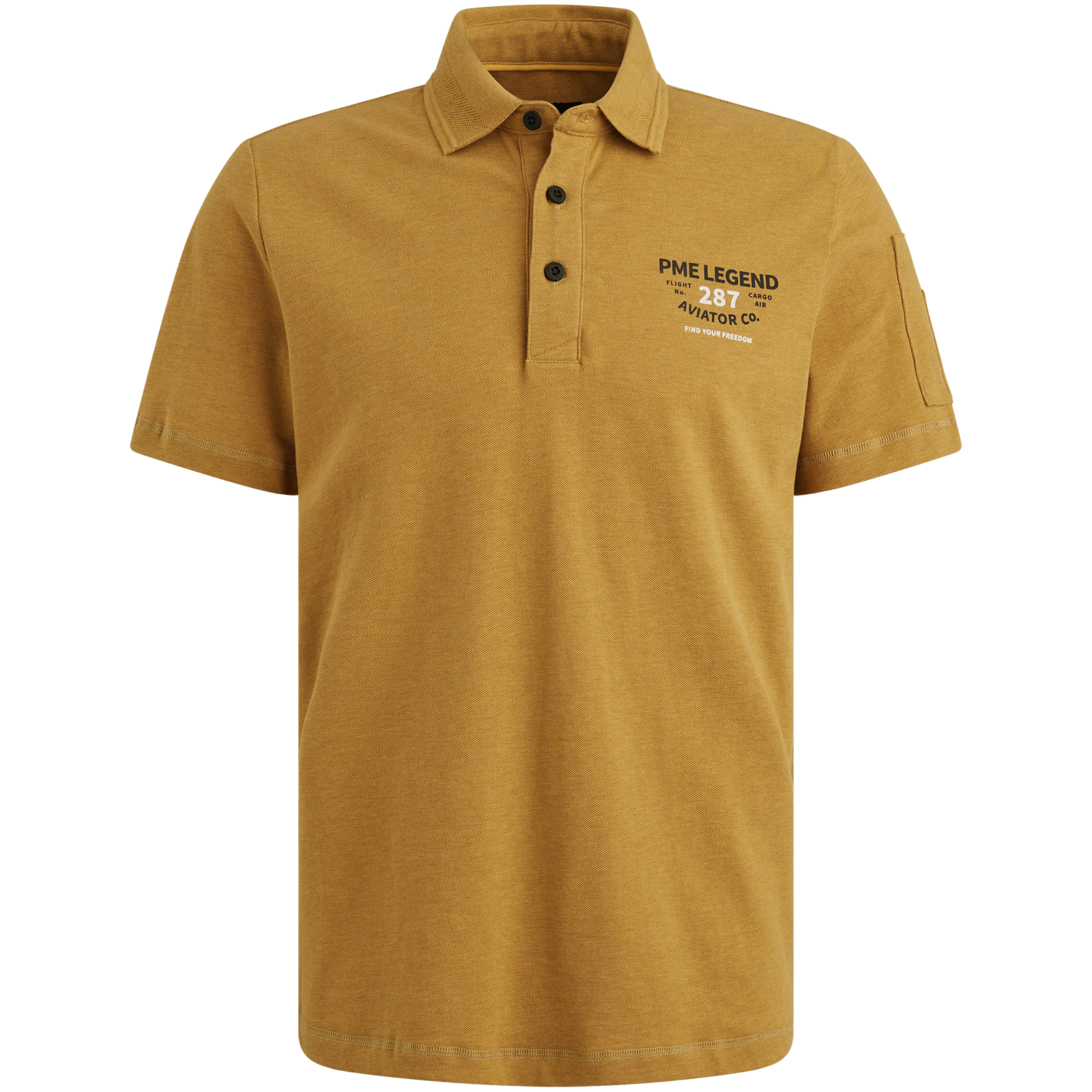 PME LEGEND Polo met artwork Gratis verzenden en retour